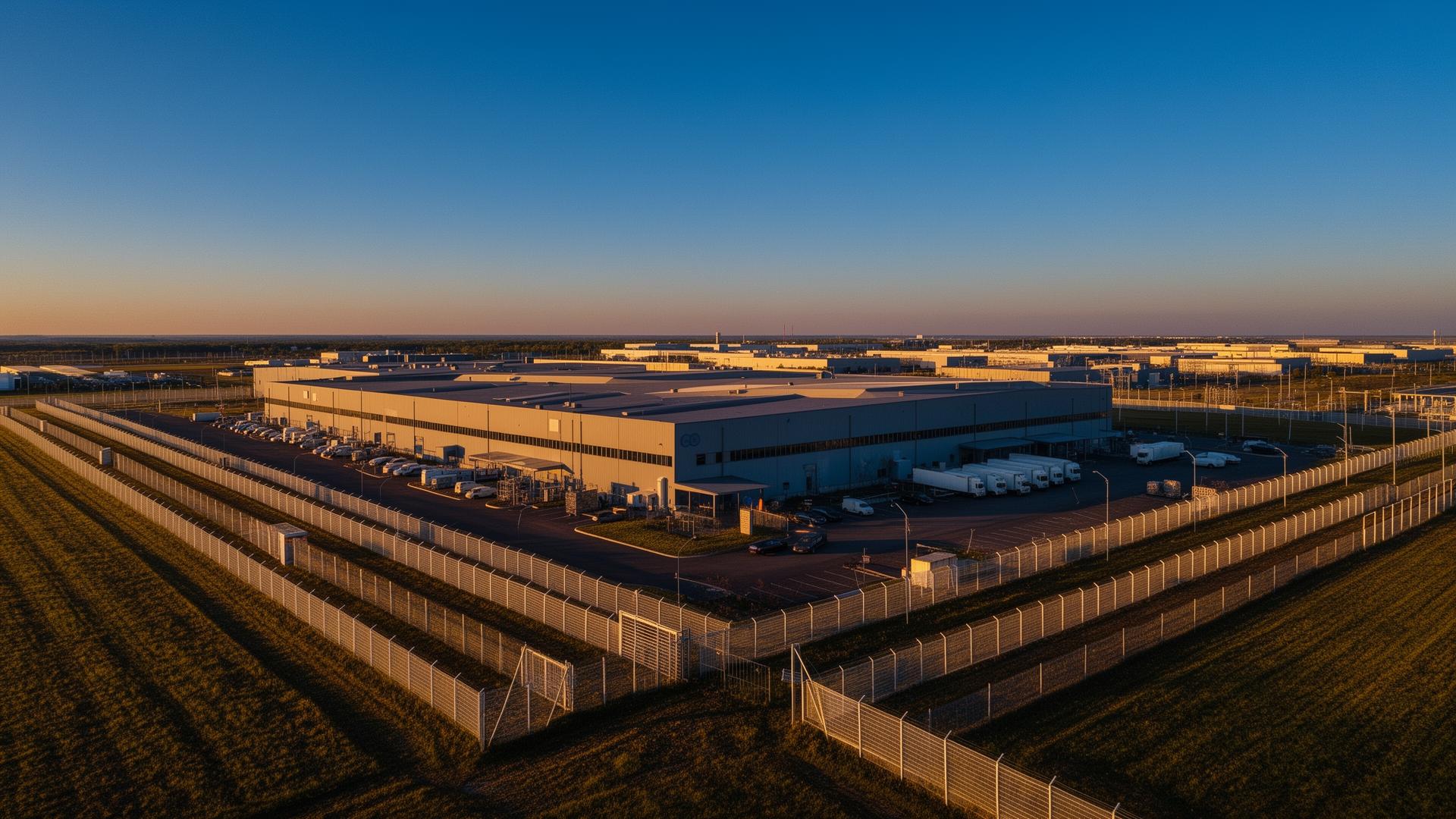 Industrial facility under GSS protection